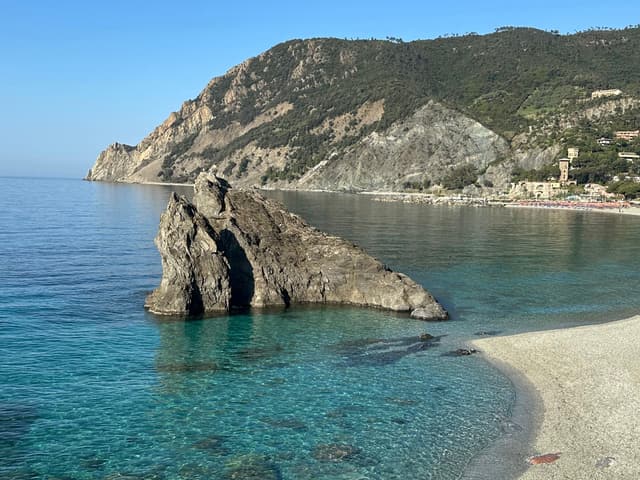 蒙特罗索的大海和沙滩